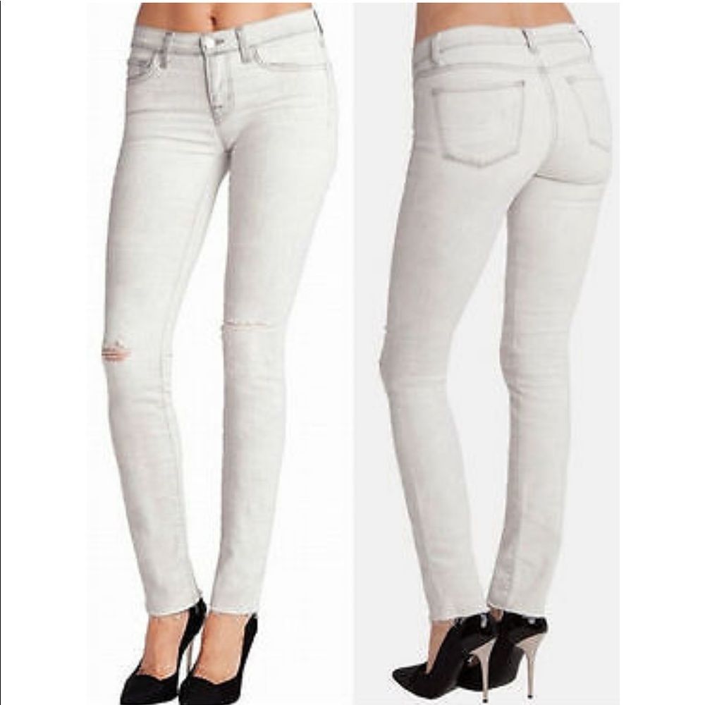 J Brand off white skinny Jean